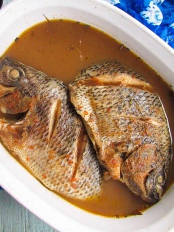 Fish pepper soup