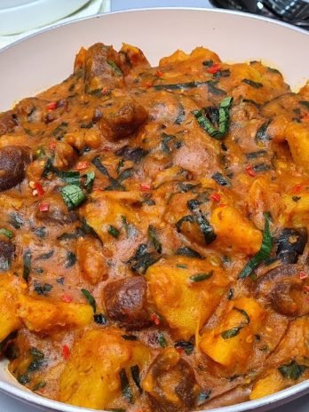 Yam porridge